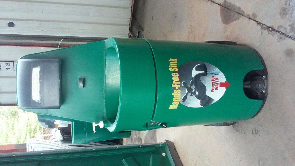 Cold storage unit on site