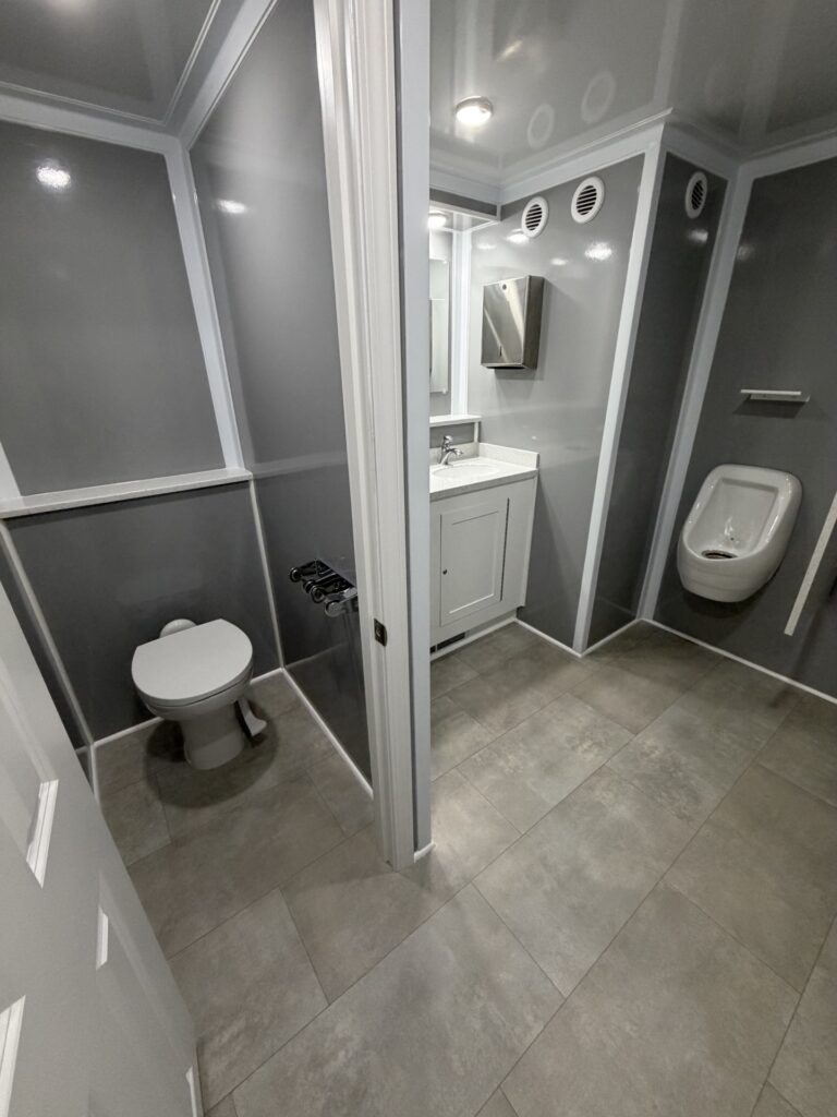 10 Station Restroom Trailer - MAS Onsite Services