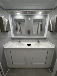 14 Station Restroom Trailer - MAS Onsite Services