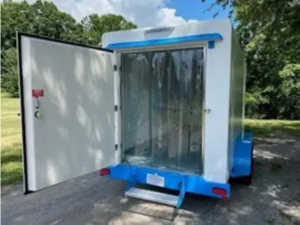 Cold storage trailer delivery